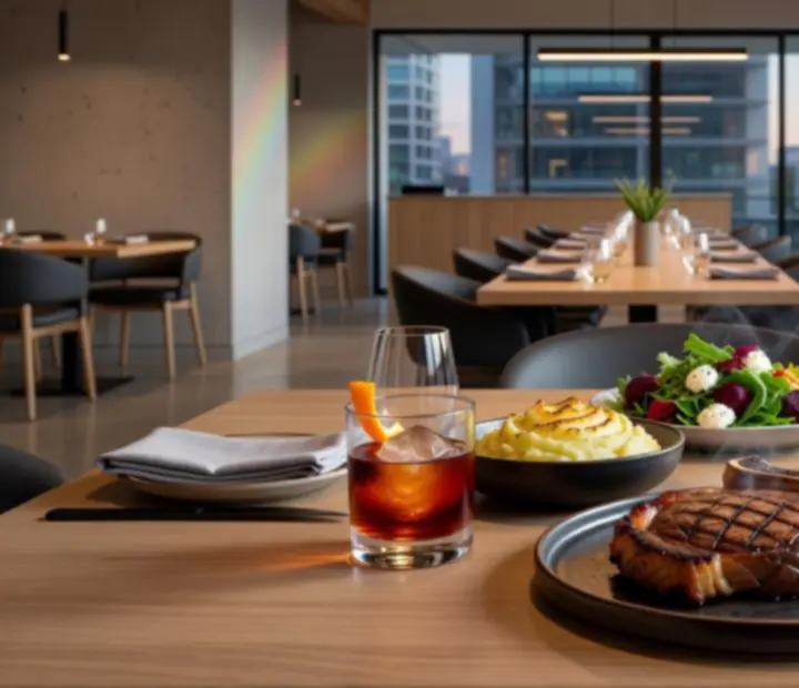 Charcoal grill with modern Australian dishes at Chip & Charcoal